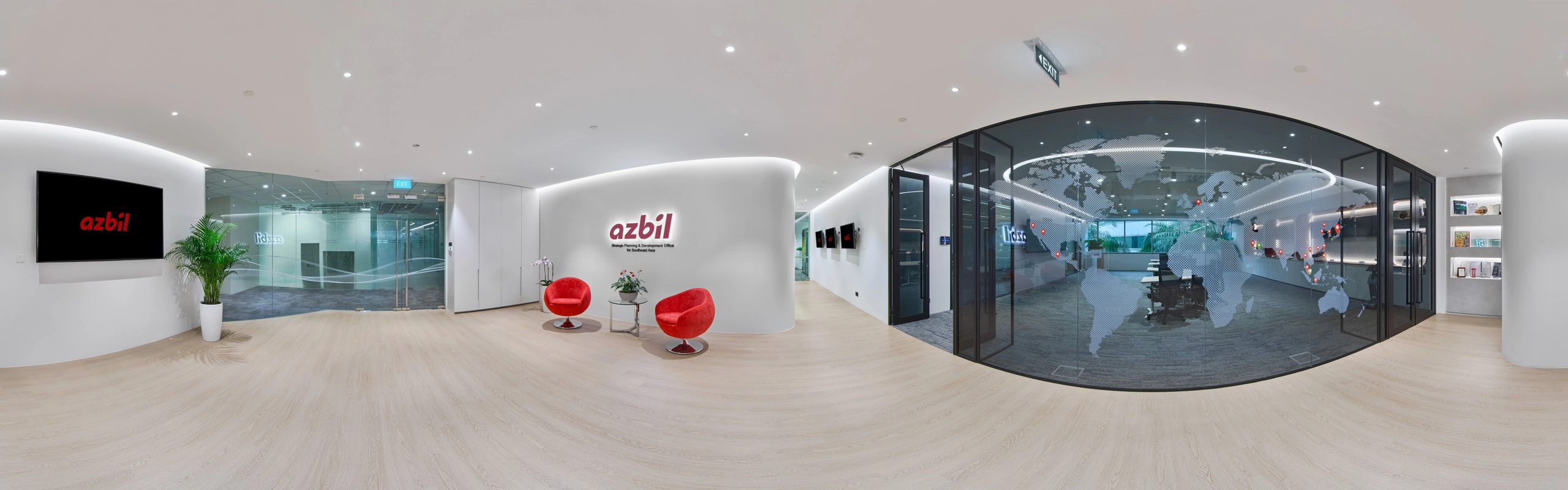 Azbil Manufacturing Showroom 360 Virtual Tour